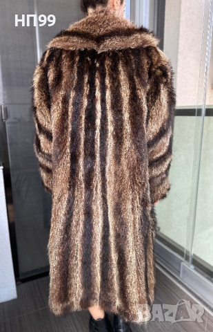 Дамско палто естествен косъм, снимка 4 - Палта, манта - 44694917