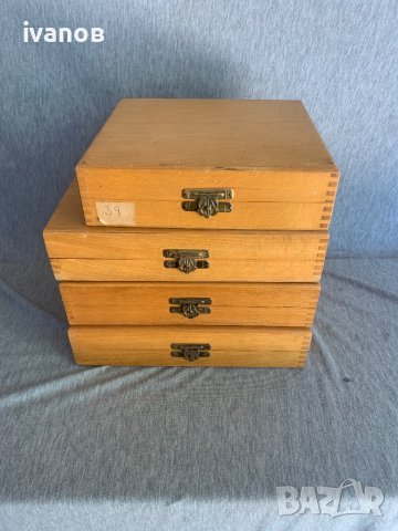 стари диапозитиви в дървени кутии, снимка 5 - Антикварни и старинни предмети - 38349258