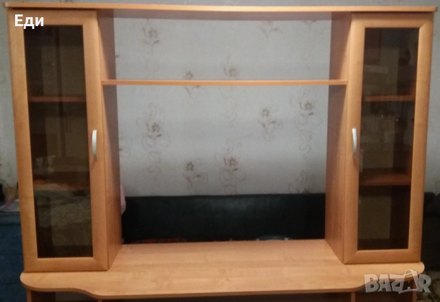 Нова холна секция за ТВ. Руско производство, плътно ПДЧ 16мм, Череша., снимка 5 - Секции и витрини - 52940972