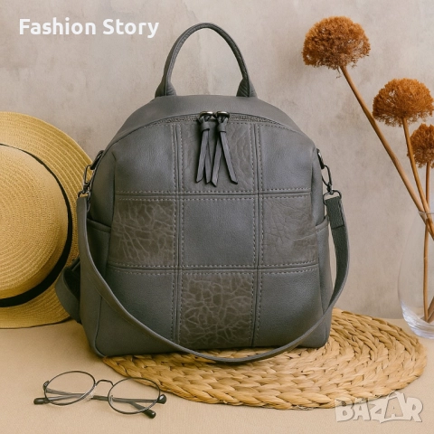 Многофункционална дамска раница-чанта, снимка 4 - Раници - 51864417