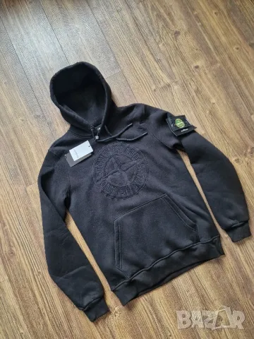 Страхотна мъжка блуза суитчър STONE ISLAND Размери S , M, L, XL, 2XL , снимка 3 - Суичъри - 47629134