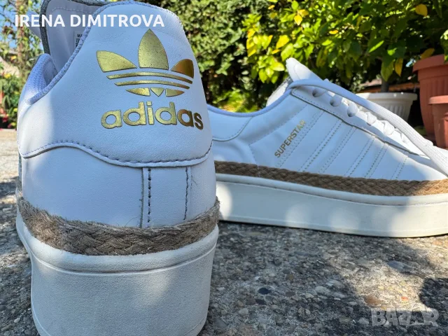 Adidas superstar номер 40 и 2/3, снимка 3 - Маратонки - 55768867