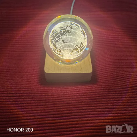 3D нощна лампа. 