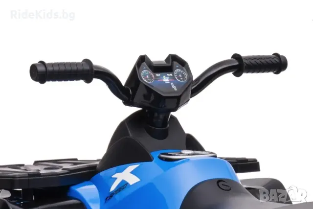 Акумулаторен детски Quad 24V, 4x4, Музикален модул с Bluetooth и USB | Ева Гуми, Син, снимка 6 - Детски велосипеди, триколки и коли - 50228006