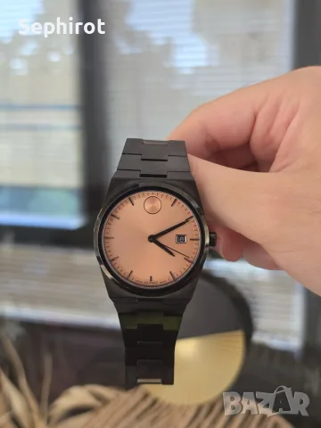 Нов часовник Movado BOLD (Black PVD) 40mm, снимка 4 - Мъжки - 55728672