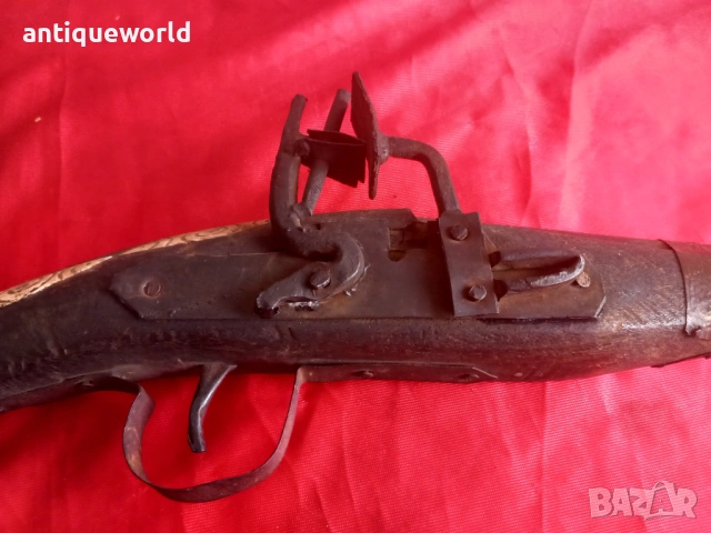Стар Османски Пищов, Кремаклия, Пистолет Северна Африка, снимка 2 - Антикварни и старинни предмети - 53481538