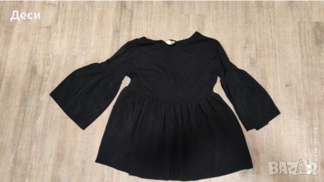 РАЗПРОДАЖБА черна красива блузка на H&M, снимка 4 - Ризи - 38709010