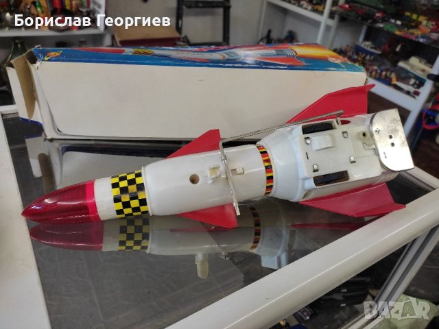 Стара играчка ракета apollo-x space rocket, снимка 6 - Колекции - 40279535