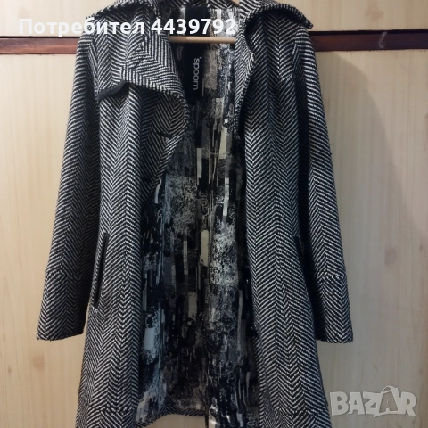 Дамско манто,като ново., снимка 4 - Палта, манта - 53368576