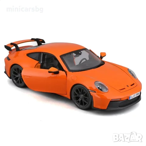 Метални колички Porsche 911 GT3 (992) – 1:24, снимка 2 - Колекции - 55983836