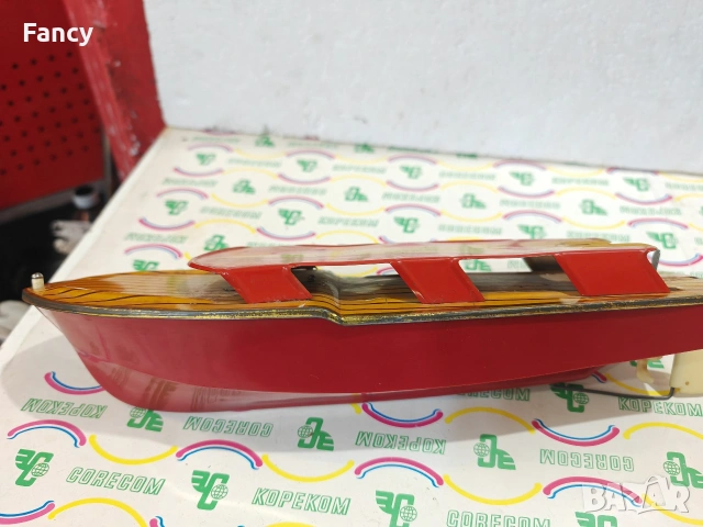 Стара детска играчка лодка, снимка 5 - Колекции - 53243961