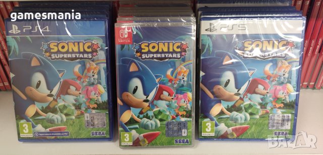ps5/ps4/Nintendo] СУПЕР Цена ! Нови Sonic Superstars в Игри за PlayStation  в гр. Пловдив - ID42598079 — Bazar.bg