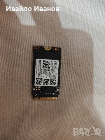 SSD 512GB NVMe M.2 Samsung + оригинална удължаваща скоба Lenovo