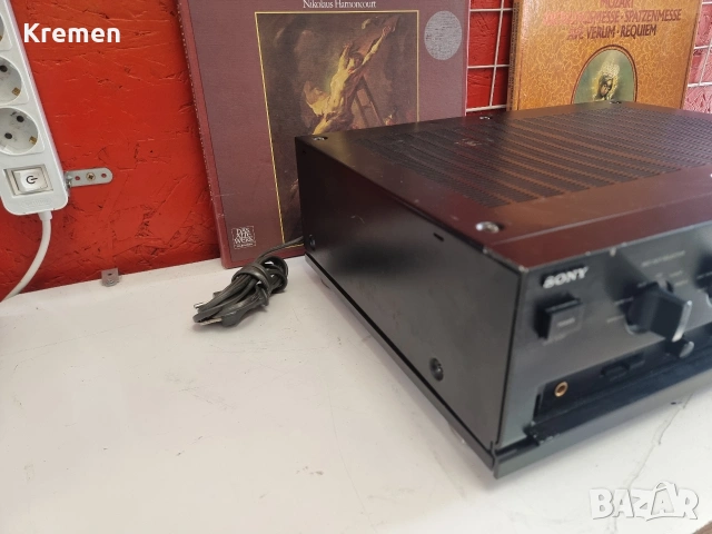 Усилвател SONY F-505ES, снимка 5 - Ресийвъри, усилватели, смесителни пултове - 53480474