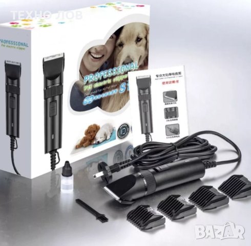 Baorun S1 Машинка с кабел за подстригване на кучета с керамичнотитаниева глава, снимка 5 - За кучета - 40915794