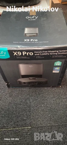 робот прахосмукачка eufi x9 pro