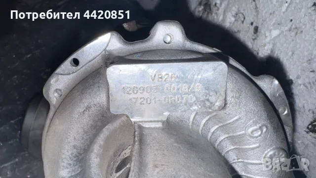 Турбо компресор за Toyota Verso - 120903 / 17201-0R070, снимка 2 - Части - 50197588