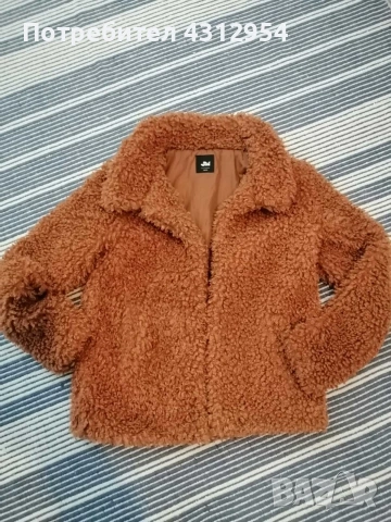 Рошаво късо палто