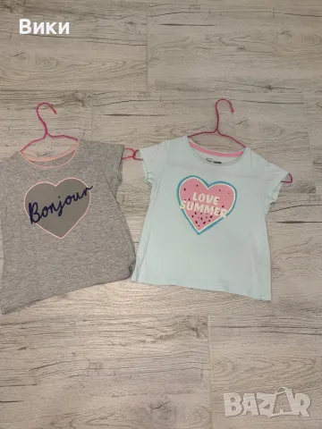 Лот детски тениски 5-6г ръст 116см, снимка 7 - Детски тениски и потници - 49600935