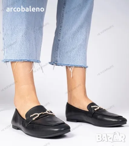 Дамски елегантни мокасини с циркони Banzao, 5цвята , снимка 5 - Дамски ежедневни обувки - 49756191