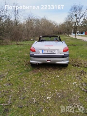 Пежо 206 CC, снимка 6 - Автомобили и джипове - 53596403