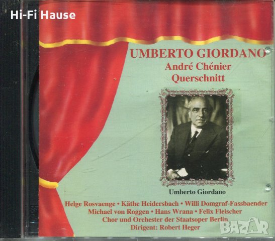 Umberto Giordano-Andre Chenier, снимка 1 - CD дискове - 34597564
