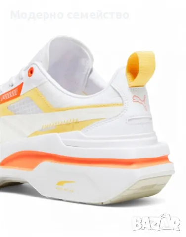 Дамски маратонки PUMA Kosmo Rider Training Shoes White/Yellow, снимка 5 - Маратонки - 49310830