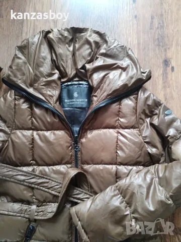 maison scotch - страхотно пухено яке КАТО НОВО S, снимка 2 - Якета - 56216245