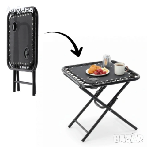 Сгъваема маса - елегантна, функционална и идеална за градина, снимка 10 - Градински мебели, декорация  - 53868072