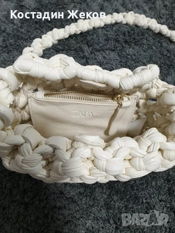 Нова. Дамска оригинална чантичка. ZARA , снимка 5 - Чанти - 55879177