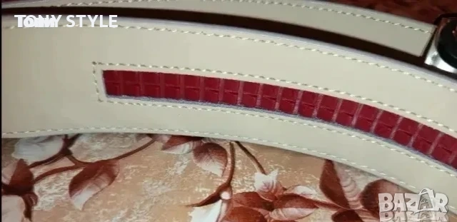 ANTHONY CROWN Оригинал Нов Автоматичен Дамски Колан Изцяло от Естествена Кожа 115см, снимка 5 - Колани - 51644766