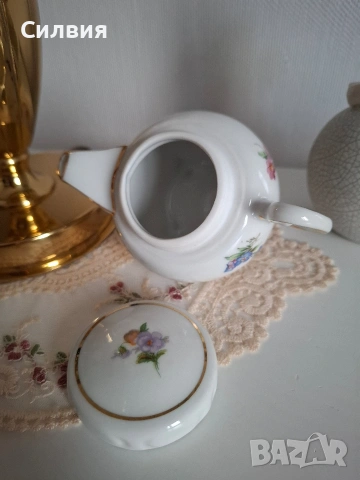 Малък чайник за колекция, снимка 5 - Антикварни и старинни предмети - 53615077