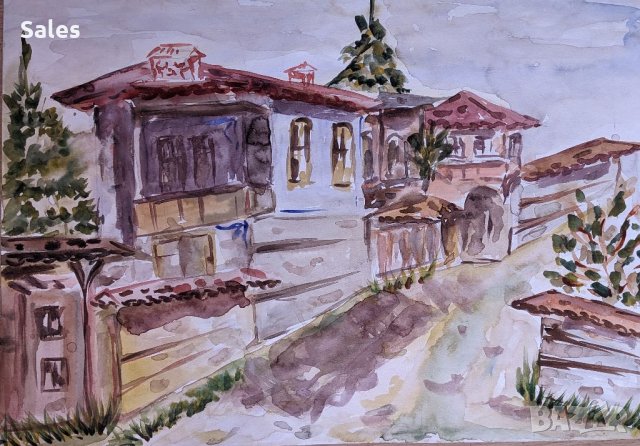 Картини акварел , снимка 10 - Картини - 40666733