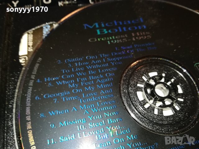 MICHAEL BOLTON CD 1902240837, снимка 10 - CD дискове - 44363520