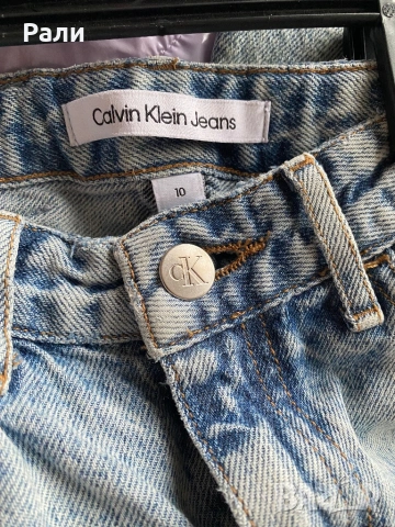 Дънки Calvin Klein 140см.10г., снимка 3 - Детски панталони и дънки - 53610280