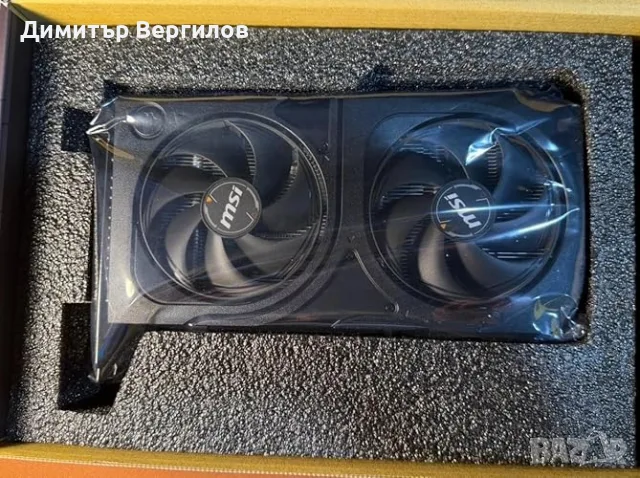 MSI GeForce RTX 5060 Ti 16GB Shadow 2X OC Plus, снимка 3 - Видеокарти - 56229821