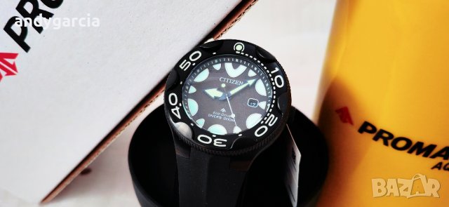 Citizen ’Orca’ ProMaster Diver Eco Drive чисто нов 200 метра дайвър часовник Aqualand, снимка 7 - Мъжки - 41628155
