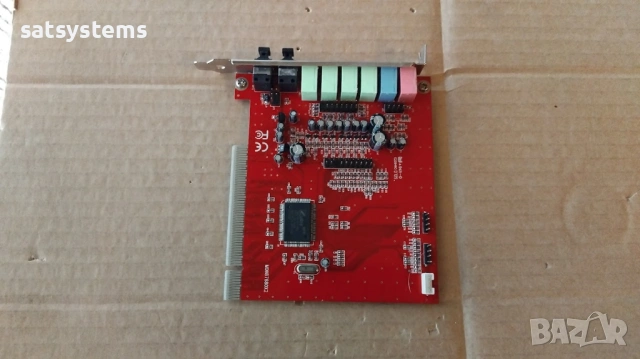 Звукова карта C-Media CMI8768 Chronos M0H8768X2 8 Channel PCI, снимка 6 - Други - 53407019