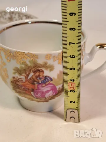 порцеланов двоен сет за кафе Ромео и Жулиета Mitterteich 7/4, снимка 6 - Сервизи - 49839972