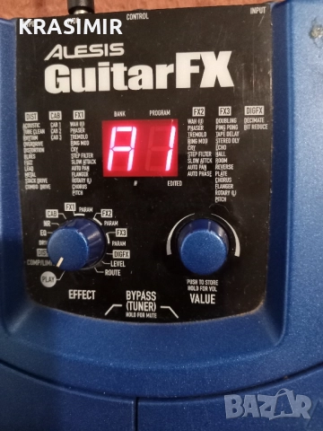 Процесор за китара ALESIS GUITAR FX , снимка 4 - Китари - 51440209