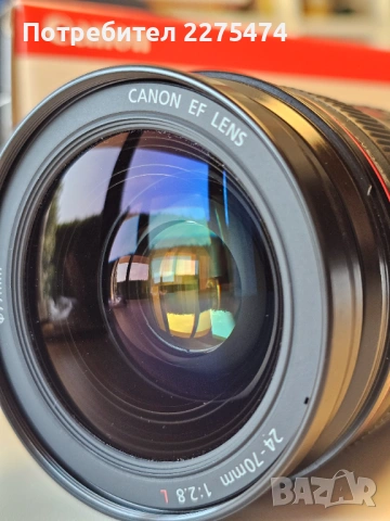 Canon EF 24-70mm f 2.8L USM , снимка 5 - Обективи и филтри - 53745034