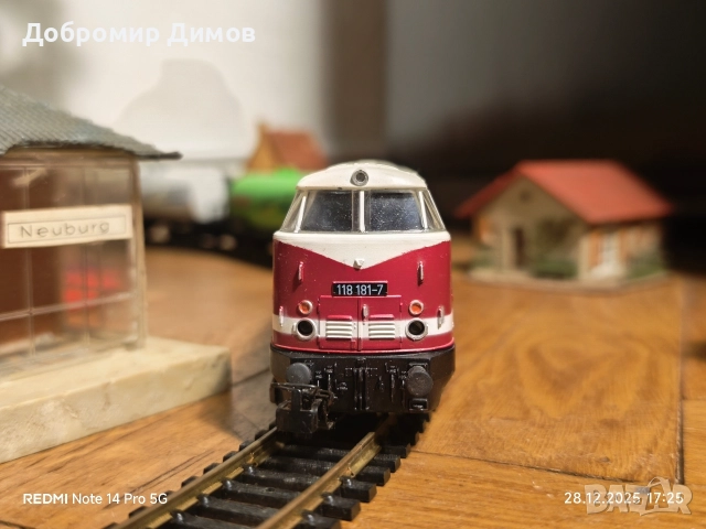 Piko Дизелов локомотив BR118, снимка 2 - Колекции - 52927300