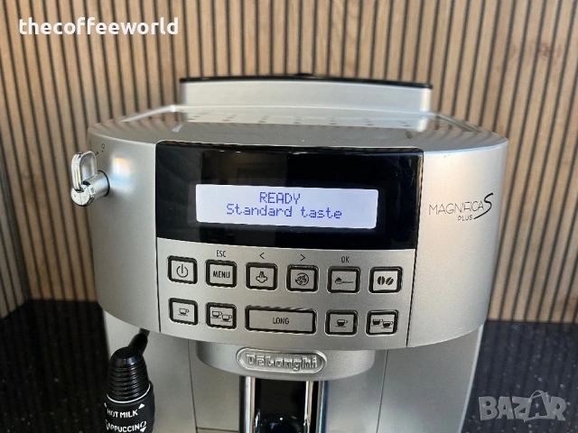 Delonghi Magnifica S Plus - Перфектно състояние с 6 месеца гаранция!, снимка 3 - Кафемашини - 53815297