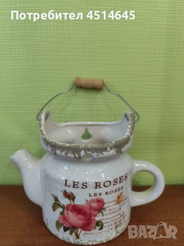 Ваза/ саксия оригинален дизайн, снимка 2 - Декорация за дома - 52593358