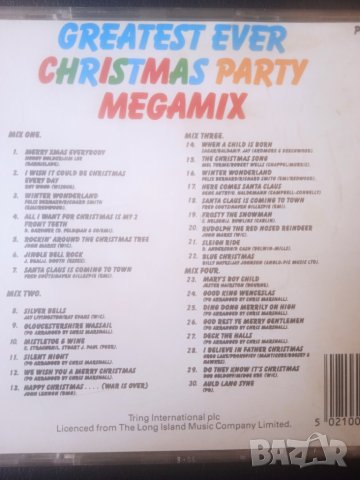 МЕГАМИКС - Hound Dog & The Megamixers – Greatest Ever Christmas Party -матричен диск музика, снимка 2 - CD дискове - 44733271