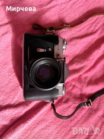 Zenit-E + Helios-44-2 58mm f/2 – Винтидж аналогов SLR комплект, снимка 4 - Фотоапарати - 53699783