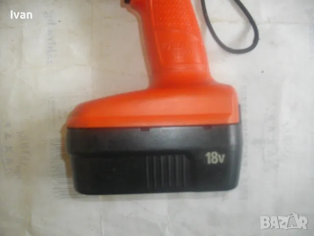 18V BLACK DECKER Made in ENGLAND АНГЛИЙСКИ 18 ВОЛТОВ ПРОЖЕКТОР ФЕНЕР БЛЕК ДЕКЕР ОТЛИЧНО СЪСТОЯНИЕ, снимка 5 - Други инструменти - 50180788