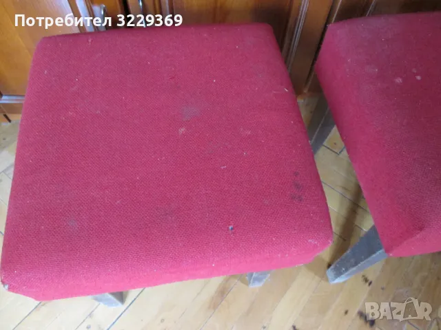 4 Табуретки дървени, снимка 3 - Столове - 49818262