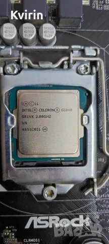 Продавам дънна платка : Asrock H81 Pro BTC + Intel Celeron G1840 + RAM  DDR3  2gb, снимка 6 - Дънни платки - 56120917