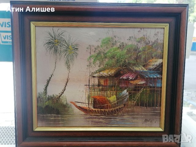 Авторска маслена картина на платно 